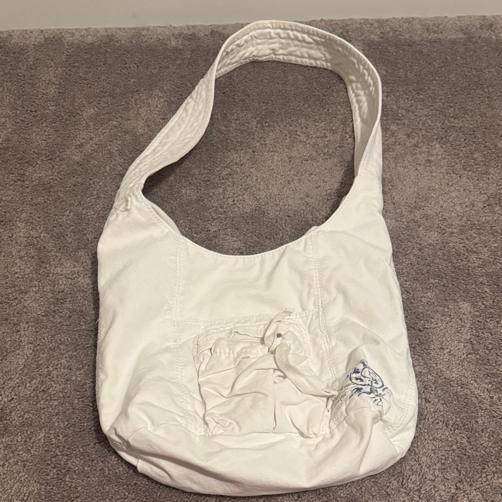 Abercrombie and Fitch vintage canvas messenger bag